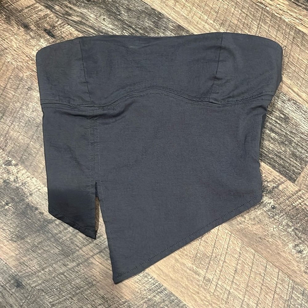 Bershka asymmetric hem banduea